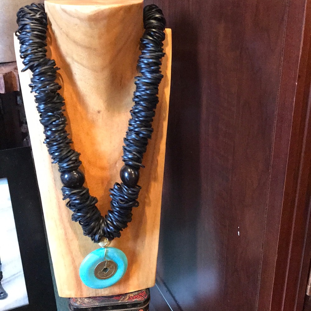 Handmade Rubber band necklace